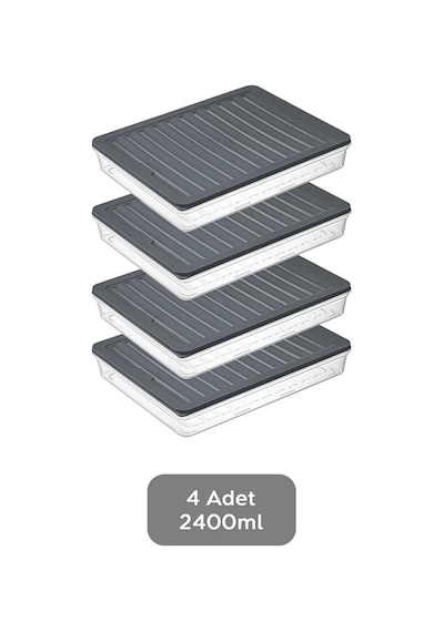 Lexroo Orret Home 4 Adet Buzdolabı Organizeri, Buzdolabı İçin Çok Asorti