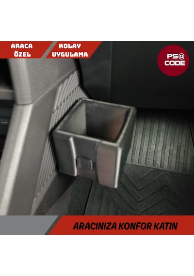 Renault Duster Youclip Kare Bardaklık 1