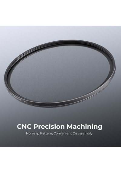 K&f Concept 82 MM Sis 1/8 Nano-A Serisi Filtre Siyah