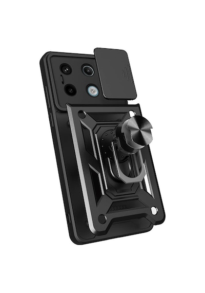 Xiaomi Redmi Note 13 Pro 5g İle Uyumlu Kılıf Magnetik Standlı Kamera Korumalı Sürgülü Kapak Xiaomi Redmi Note 13 Pro 5g İle Uyumlu Kılıf Magnetik Standlı Kamera Korumalı Sürgülü Kapak