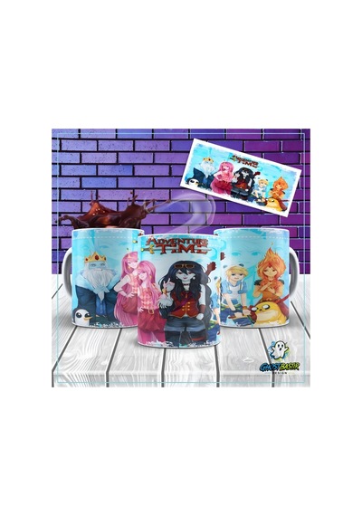Adventure Time Kupa Bardak Tek Adet K0142 Çok Renkli