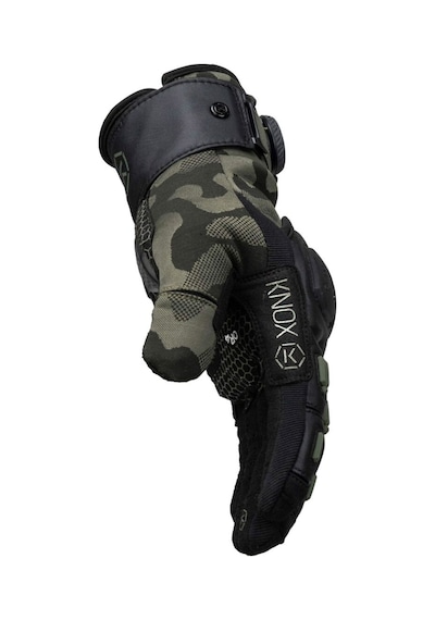 Knox Orsa Or4 Korumalı Motosiklet Eldiveni Yeşil Xl