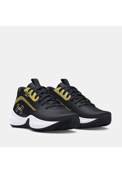 Under Armour Lockdown 7 Erkek Çocuk Siyah Basketbol Ayakkabısı