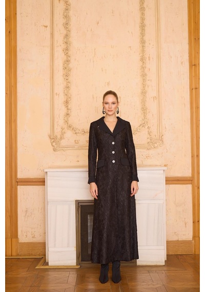 Senna Alıcıa Dress Siyah Siyah