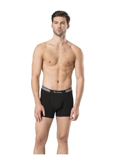 Pierre Cardin Erkek Ekonomik 4 Lü Modal Beyaz Boxer Siyah