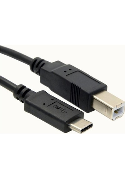 Type C To Usb Printer Yazıcı Tarayıcı Ara Bağlantı Kablosu 1.5metre