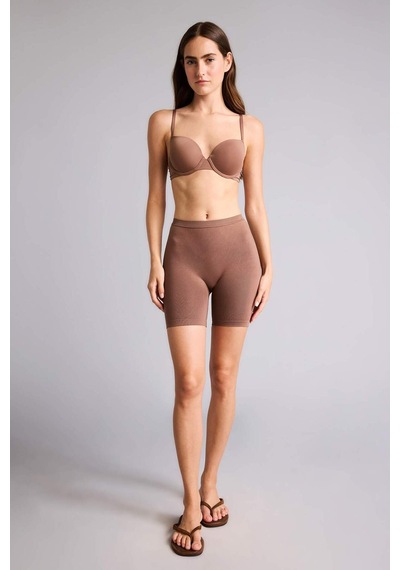 Defacto Seamless Açık Kahverengi Boxer F5366ax26spbn307 Kahve-bn307