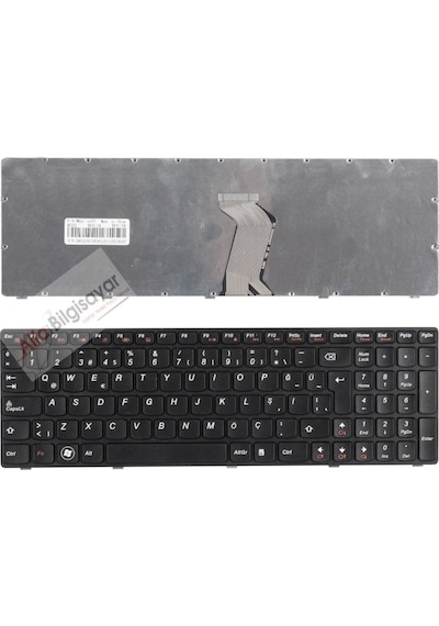 Laptopyedekparca Lenovo Uyumlu 9Z.N5Ssw.G01, 9Z.N5Ssw.G0T Klavye Q-Türkçe Tuş Takımı A++