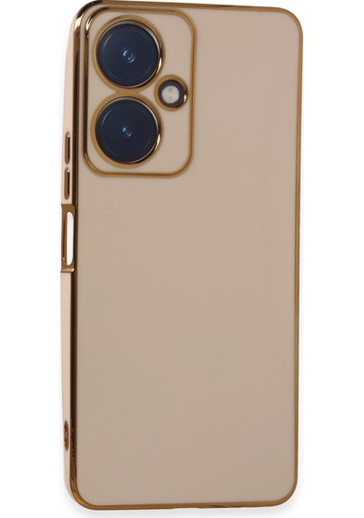 Newface Vivo Y27 Kılıf Volet Silikon Glblseme - 91 - Pembe