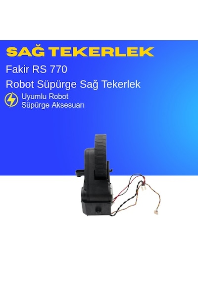 Fakir Rs 770 Robot Süpürge Sağ Tekerlek Motoru