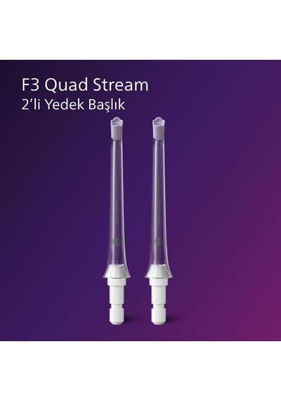 Philips Sonicare Ağız Duşu Yedek Başlığı, Quad Stream Teknolojisi