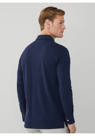Hackett Lacivert Erkek %100 Pamuk Slim Fit Polo T-shirt Hm550959