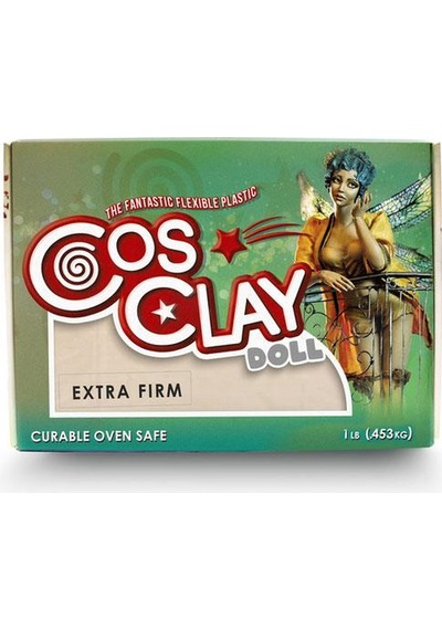 Cosclay Doll Faerie Extra-firm Polimer Kil