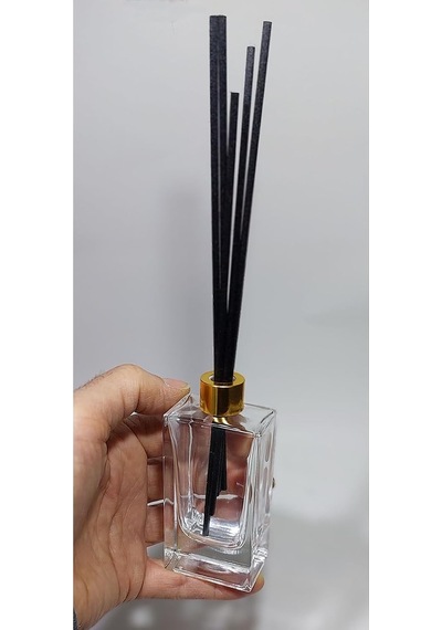2 Adet Boş Kare Şişe Esas Bambu Çubuklu Oda Kokusu Için 50 Ml 10 Adet Bambu Çubuklu 86974317602547 Diğer