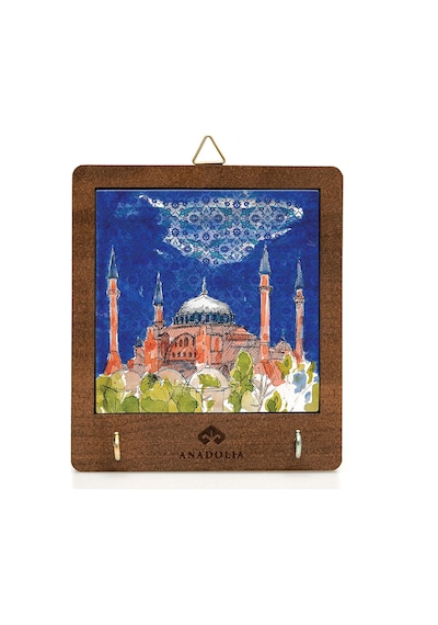 Anadoliamağazacılık Ayasofya Camii Seramik Dekoratif Askılık Diğer