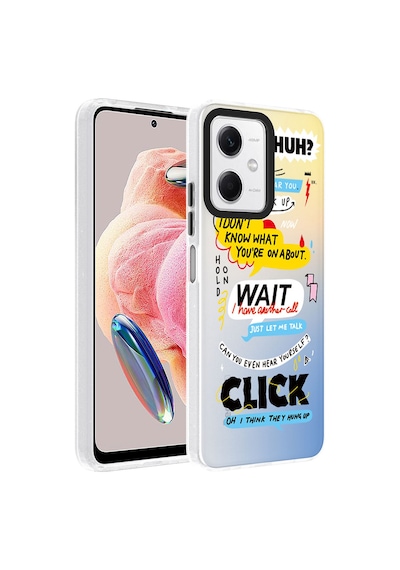 Redmi Note 12 4g Kılıf Desenli Uzrm Dragon Sert Kapak - Kelimeler Kelimeler