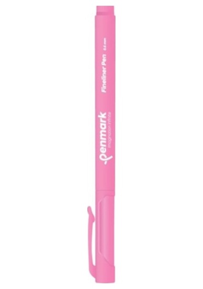 Penmark Fineliner İnce Uçlu Kalem 0,6 Pembe - 3 Adet Pembe