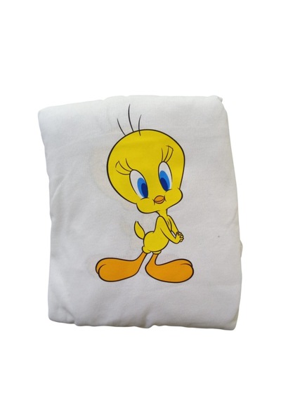 Servis Kılıfı Likralı Tweety Beyaz Set Çantalı 1