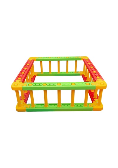 King Kids Kare Aktivite Kırmızı/yeşil
