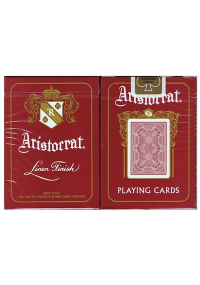 Bicycle Aristocrat 727 Bank Note Cards Red Kırmızı Oyun Kağıdı İs
