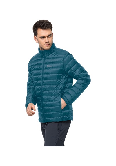Jack Wolfskin Erkek Outdoor Mont Pack & Go Down Mavi Erkek Outdoor Ceketi 1205933-4133 Mavi Mavi