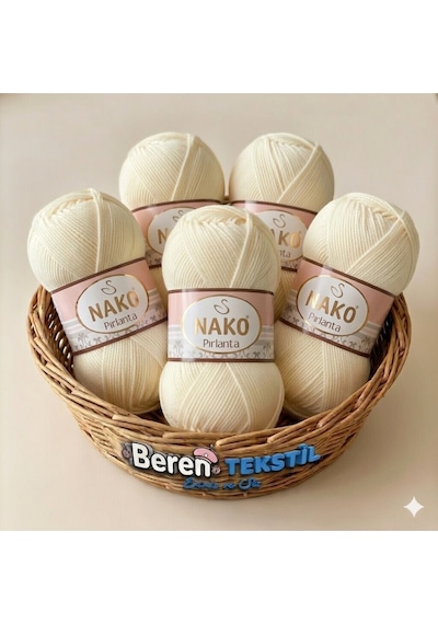 Pırlanta El Örgü Ve Amigurumi Ipi 5 Li Paket