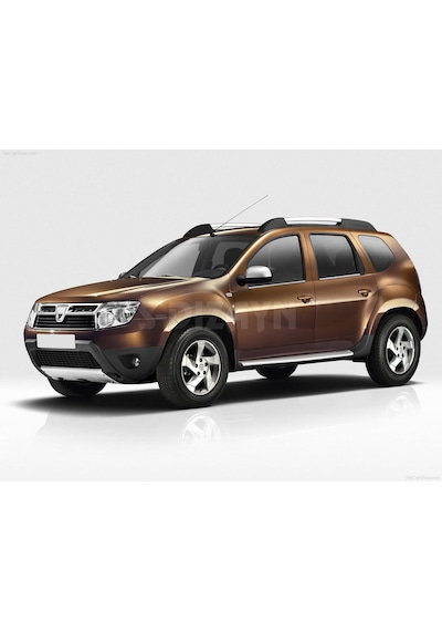 S-Dizayn  Dacia Duster Krom Cam Çıtası 4 Prç 2009-2018