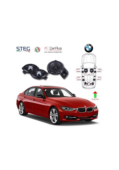 Bmw 3 Serisi Steg İtaly Hoparlör Kiti
