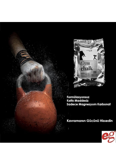 Magnezyum Tırmanma Tozu Eastroot Gym Chalk 1000 Gram Çok Renkli