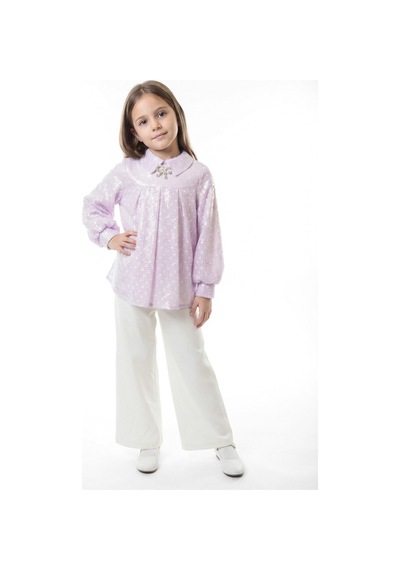 Xo Kids Kız Çocuk 2li Alt Üst Takım 5-10 Yaş 6110 Mor