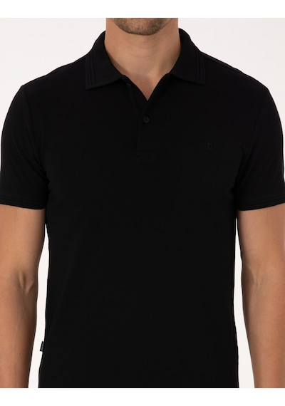 Pierre Cardin Erkek Siyah Tişört Basic 50325323-vr046 Siyah