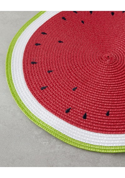 English Home Summer Watermelon Pp 2'li Amerikan Servis 38 Cm Kırmızı Kırmızı