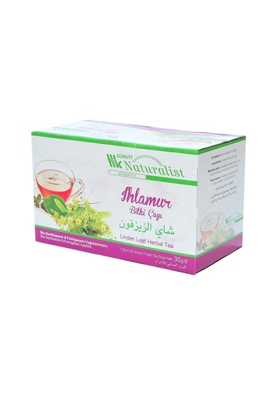 Günvit Naturalist Ihlamur Bitki Süzen Poşet Çay 20 x 1.5 G
