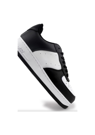 Cool Pekin Sneaker Unisex Spor Ayakkabı SİYAH-BEYAZ