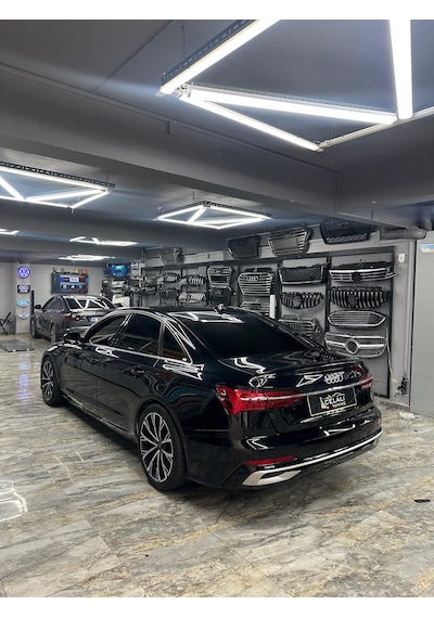 Audi A6 4k 2019 Ve Üzeri Uyumlu S Line Yükseltme Facelift Body Kit Seti Gri Trim -hazır Stok
