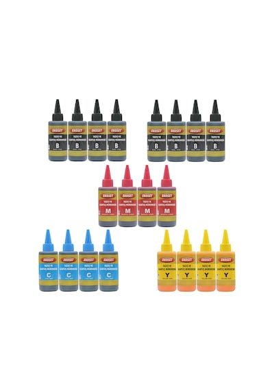 Ekoset Epson L210 L220 Renkli Uyumlu Mürekkep 100 ML 20'li Set