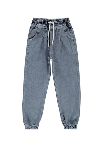 Civil Girls Jogger 10-13 Yaş Pantolon Buz Mavi