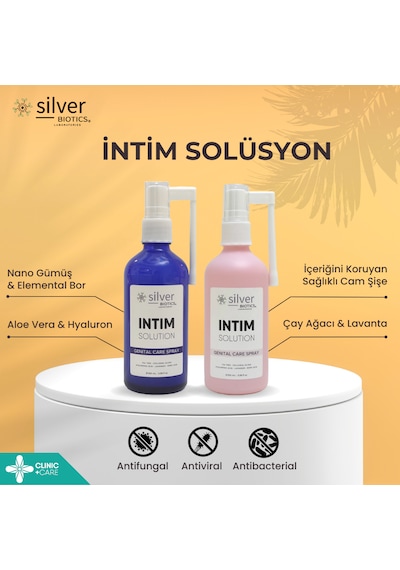 Silverbiotics İntim Genital Bakım Yıkama Solüsyonu 100 ML