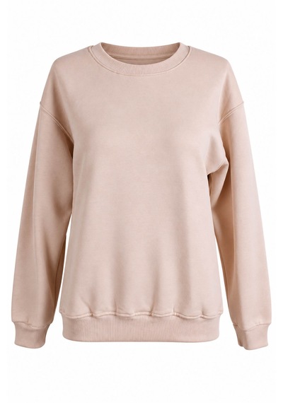 Trender O Yaka 3 İp Taş Kadın Sweatshirt 27kdt1000011