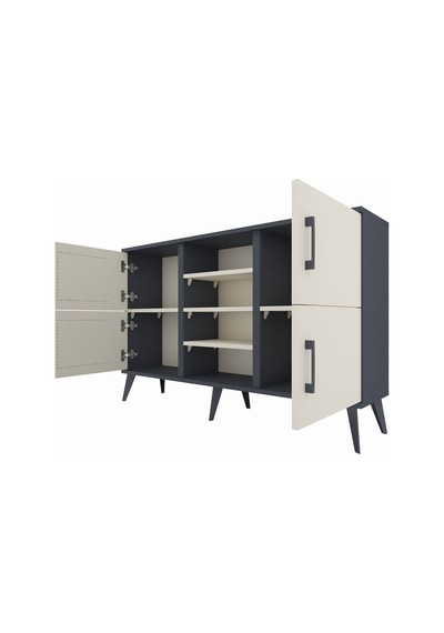 Arges Konsol 5 Raflı 4 Kapaklı 132x30x83 Antrasit-aytaşı/aytaşı Aytaşı/aytaşı Arges Konsol 5 Raflı 4 Kapaklı 132x30x83 Antrasit-aytaşı/aytaşı Aytaşı/aytaşı