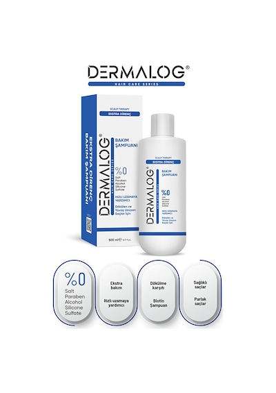 Dermalog Ekstra Direnç Bakım Şampuanı 500 ML