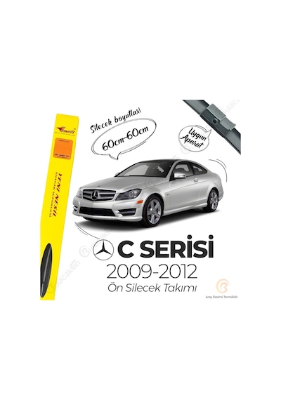 Mercedes C W204 Muz Silecek Takımı 2009-2012 İnwells Mercedes C W204 Muz Silecek Takımı 2009-2012 İnwells