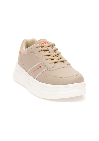 U.S. Polo Assn. Kadın Bej Spor Ayakkabı 50306257-VR011