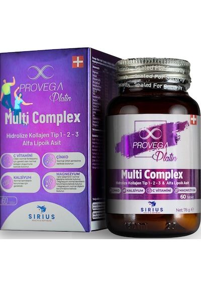 Provega Platin Multi Complex Hidrolize Kolajen 60 Tablet