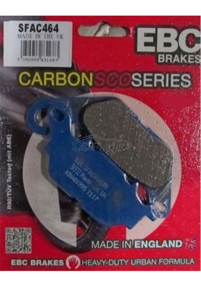 Ebc Fren Balatası Carbon Sfac464 2017-2018 Yamaha Tricity 125 Ark