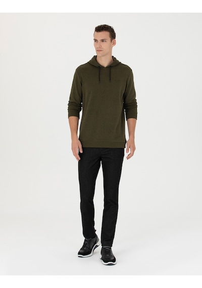 Pierre Cardin Erkek Siyah Kanvas / Chino Pantolon 50278130-vr046 Siyah