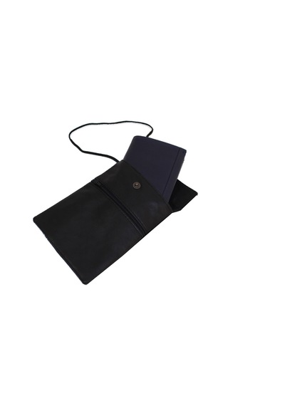 Drps Boyun Askılı Hakiki Deri Pasaportluk, Evrak Çantası 12 Cm. X 16 Cm. X 5 Cm.