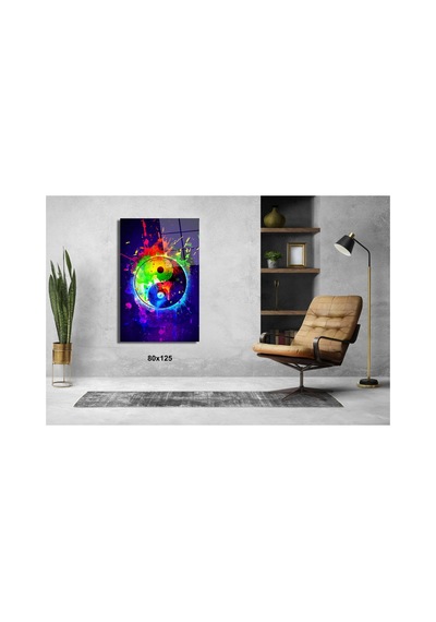 Savaş Ve Barış Çizimii İllüstrasyon Cam Tablo Pct0660 Modern Dekorasyon Temalı Dekoratif Duvar Tablosu, Salon, Ev Ve Ofis Dekoru,
