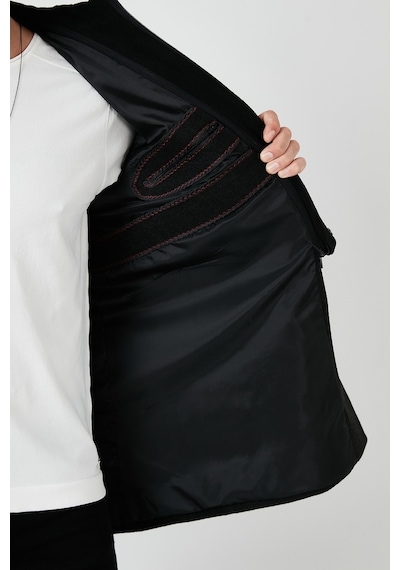 Buratti Çıkarılabilir Kapüşonlu Kırçıllı Slim Fit Kaşe Erkek Kaban 5841013 Füme Buratti Çıkarılabilir Kapüşonlu Kırçıllı Slim Fit Kaşe Erkek Kaban 5841013 Füme
