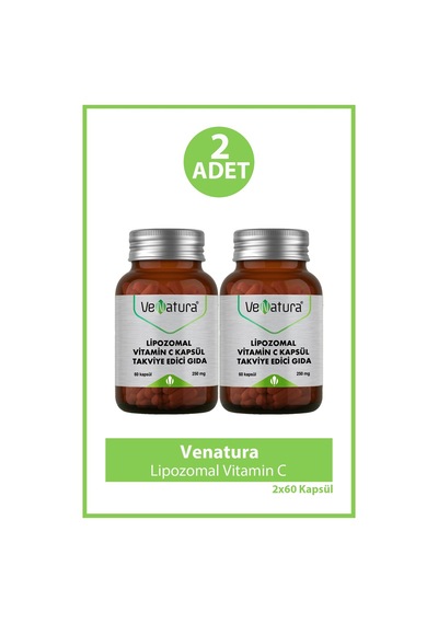 Venatura Lipozomal Vitamin C 60 Kapsül 2 Adet